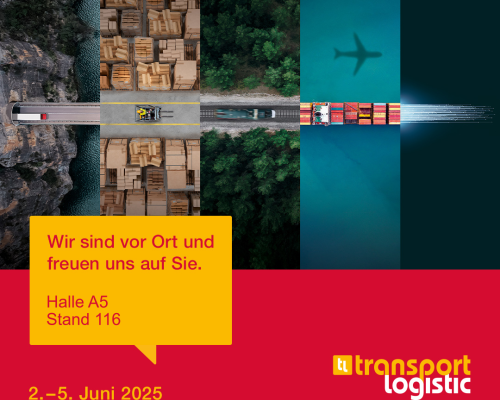 Infobanner - transport logistic Messe München 2025