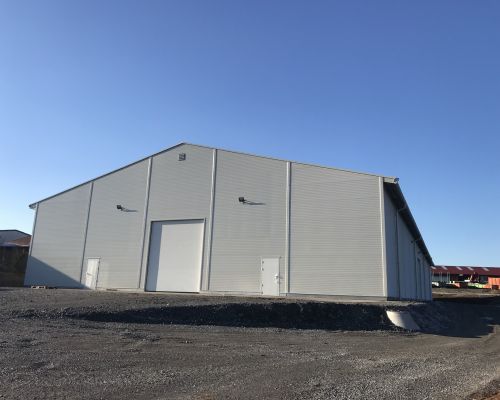 Rückkauf von Stahlhallen in Standardgrößen